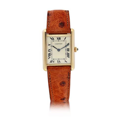 sotheby's cartier tank.